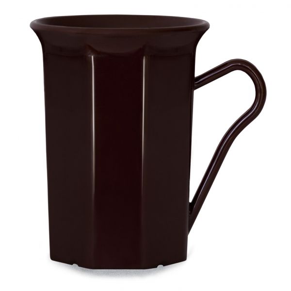 AKU PC-Kaffeetasse mit Henkel aus Kunststoff, 200 ml/0,20 l, Mehrweg, braun - Restposten