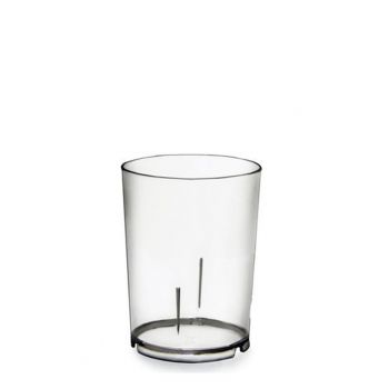 AKU PC-Schnapsglas, 2cl-4cl , Mehrweg, Kunststoff, klar