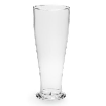 AKU Weizenbierglas, 500 ml/0,50 l, Mehrweg, Kunststoff,...